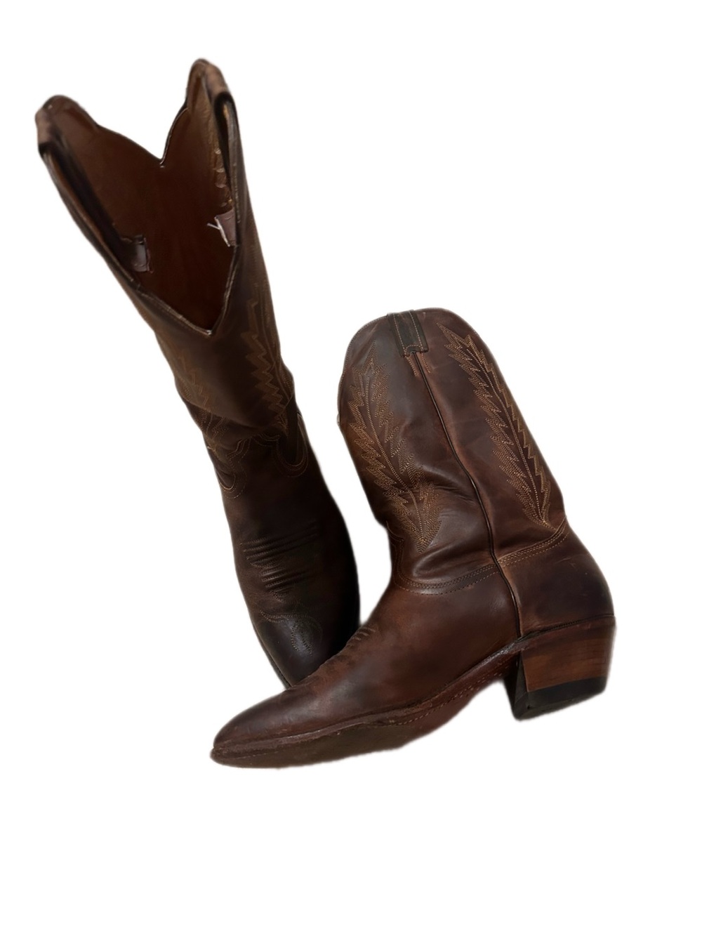 Boulet mens cowboy boots made in canada